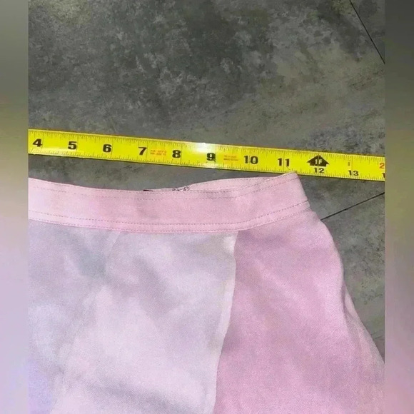 NEW Polo Ralph Lauren Silk Pastel Tie Dye Midi Skirt Size 0 - Picture 9 of 9